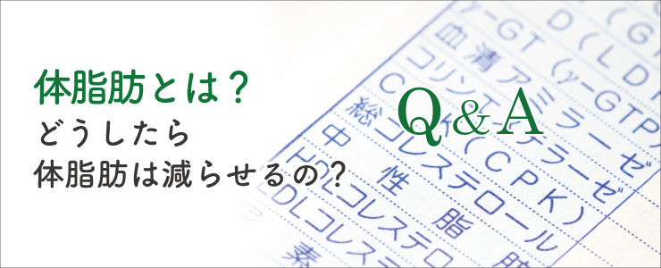 体脂肪とは？どうしたら体脂肪は減らせるの？