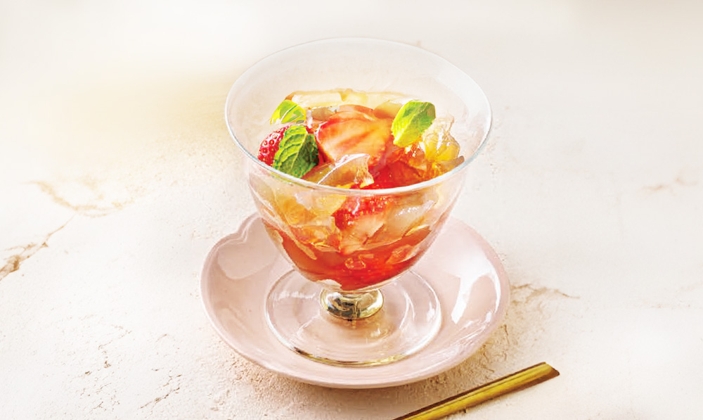 『ざくろ100』を使った、紫キャベツとにんじんのざくろマリネ