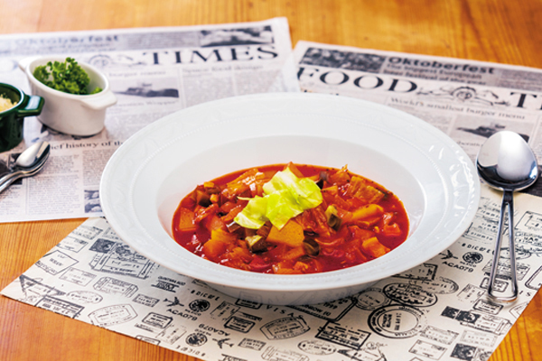 GABAも摂れる！ 食べるスープ 野菜たっぷりミネストローネ