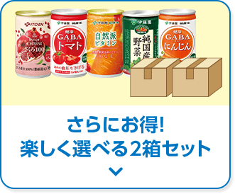 さらにお得！楽しく選べる2箱セット