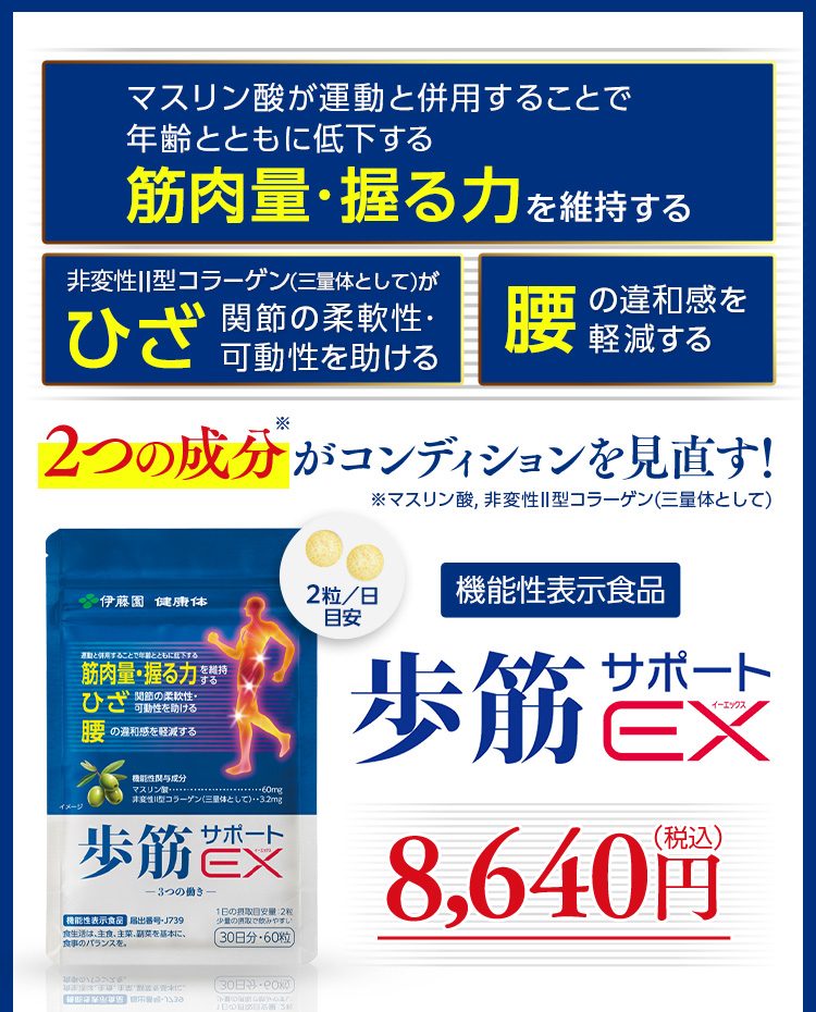 2つの成分がコンディションを見直す！