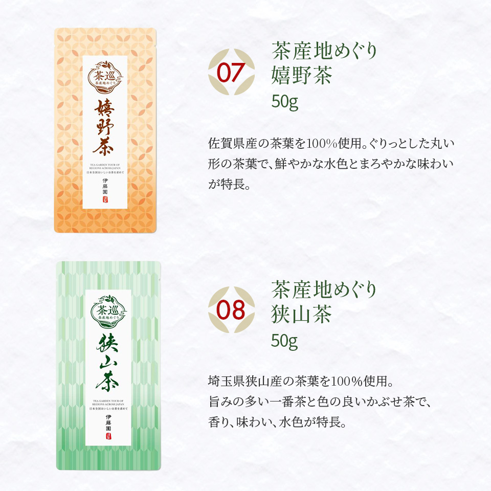 2026年お得なお茶の福袋日本茶8種