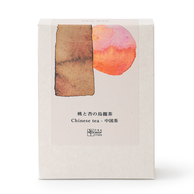 桃と杏の烏龍茶TB正面画像