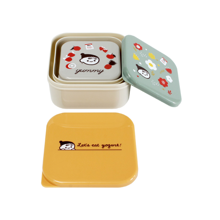 チー坊食品保存容器3個組