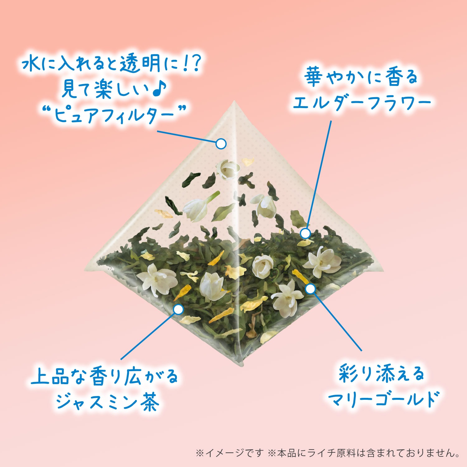 香るCold Brew Tea ジャスミン茶×ライチ