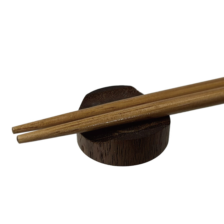 イワタ木工 チー坊箸置き(ウォルナット)