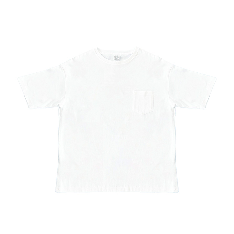 オーバーサイズTシャツホワイト (バックプリント・L) ホワイト L
