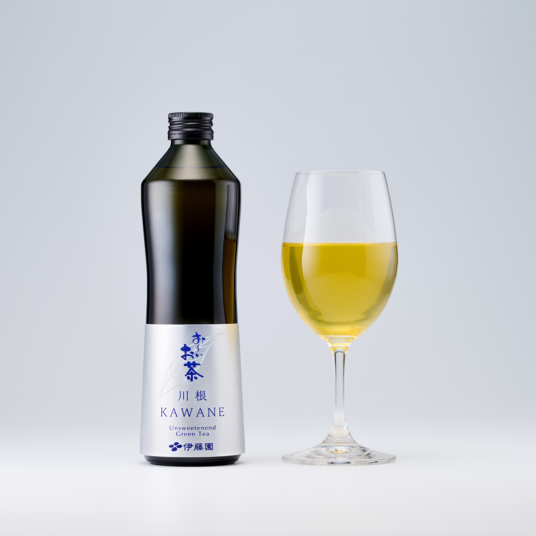 瓶 お~いお茶「KAWANE」と湖池屋「三方原男しゃくポテトチップス」のマリアージュセット