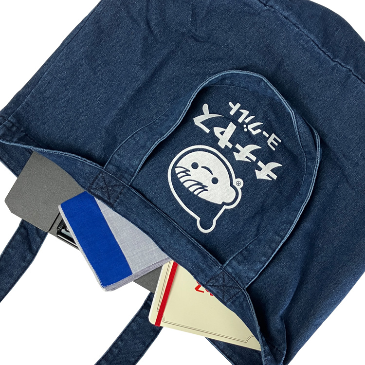 チー坊デニムトートバッグ