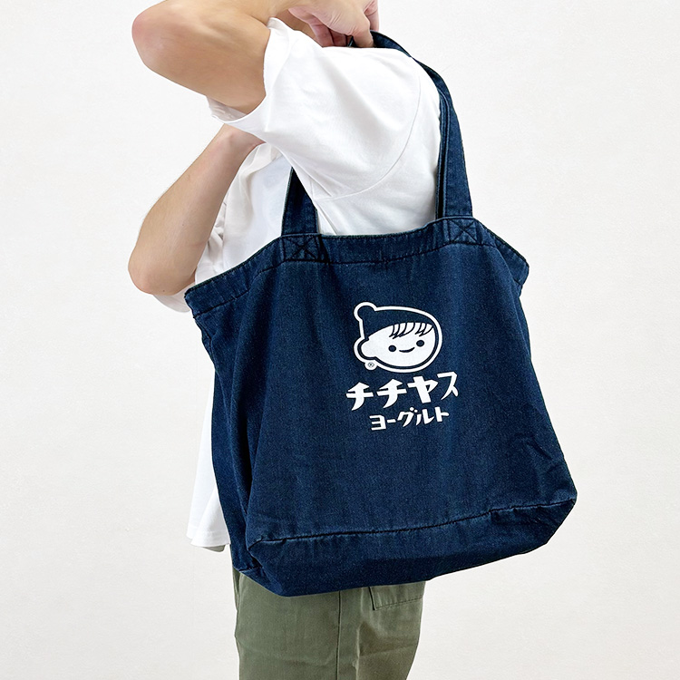 チー坊デニムトートバッグ