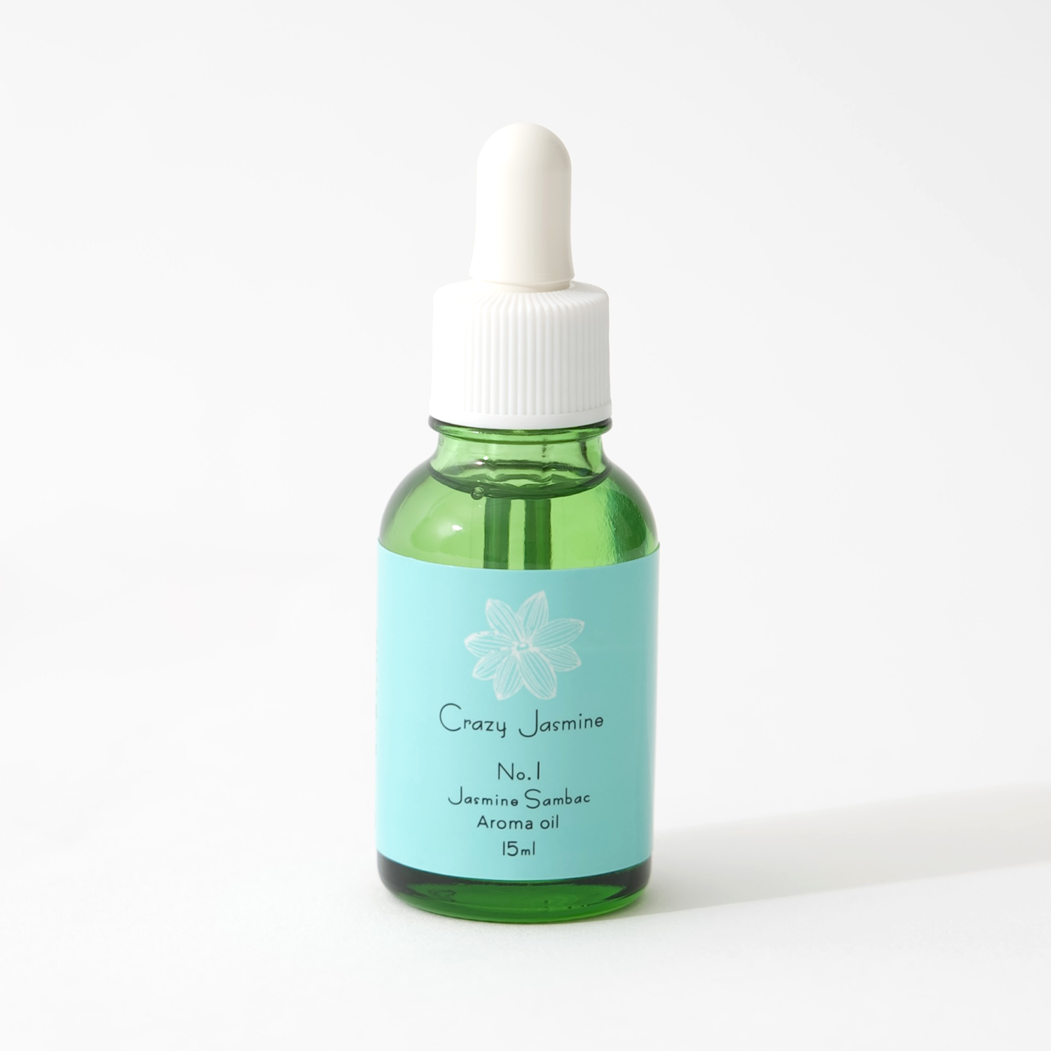 No.1 Jasmine Sambac アロマオイル 15ml（単品）(15ml): クレイジー