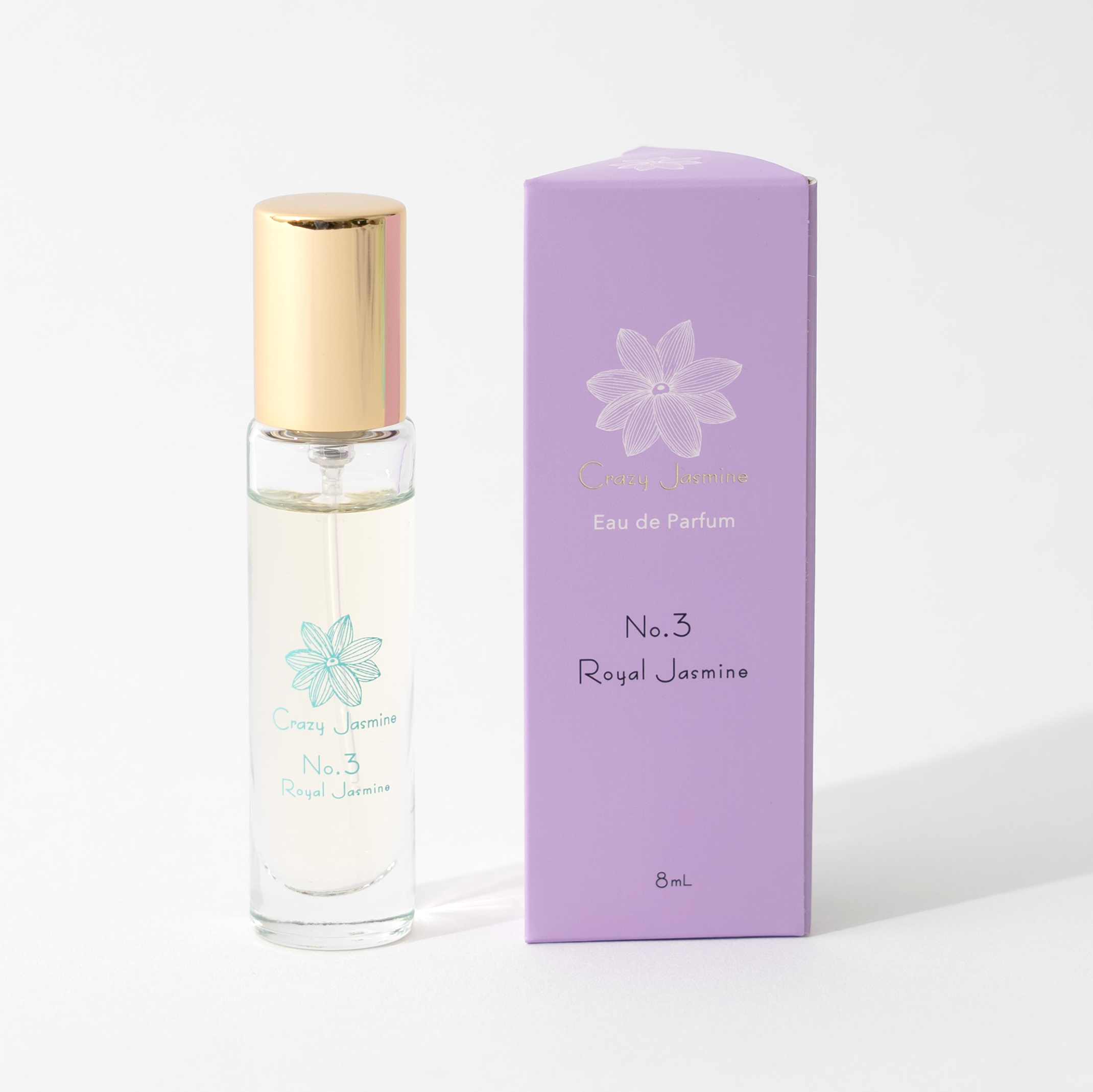 No.3 Royal Jasmine オードパルファム 8ml(8ml): クレイジージャスミン