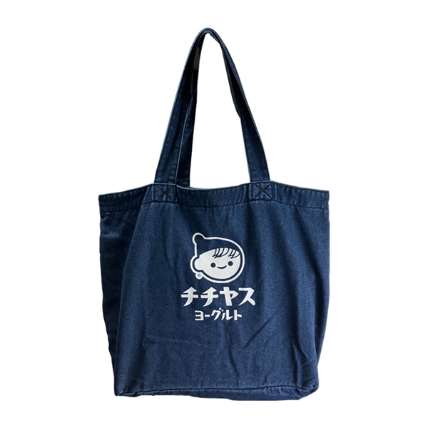 チー坊デニムトートバッグ