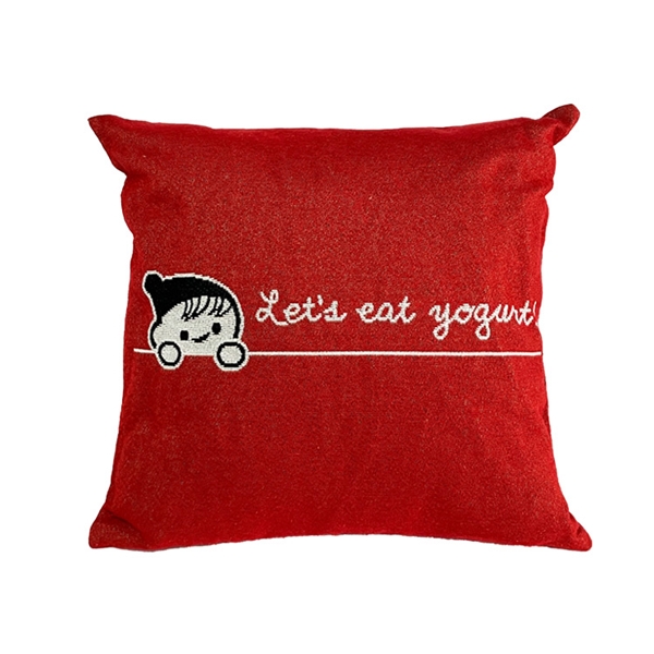 チー坊クッションカバー(赤) 赤