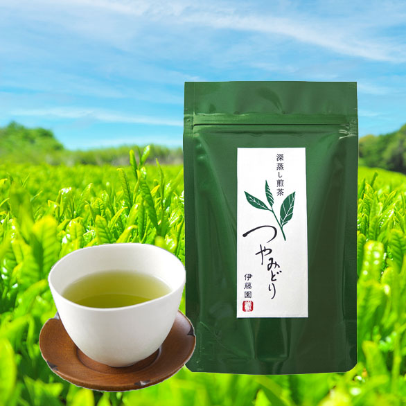 深蒸し煎茶 つやみどり　100g