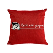 チー坊クッションカバー（赤）