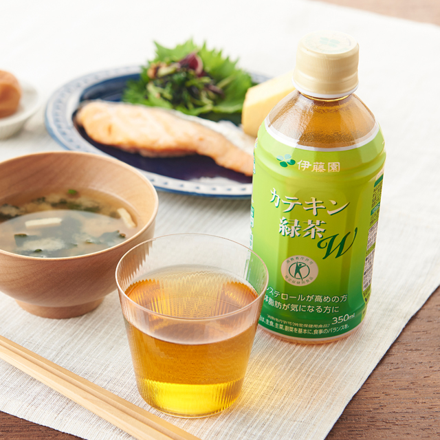 カテキン緑茶Ｗ PET350ml 24本入