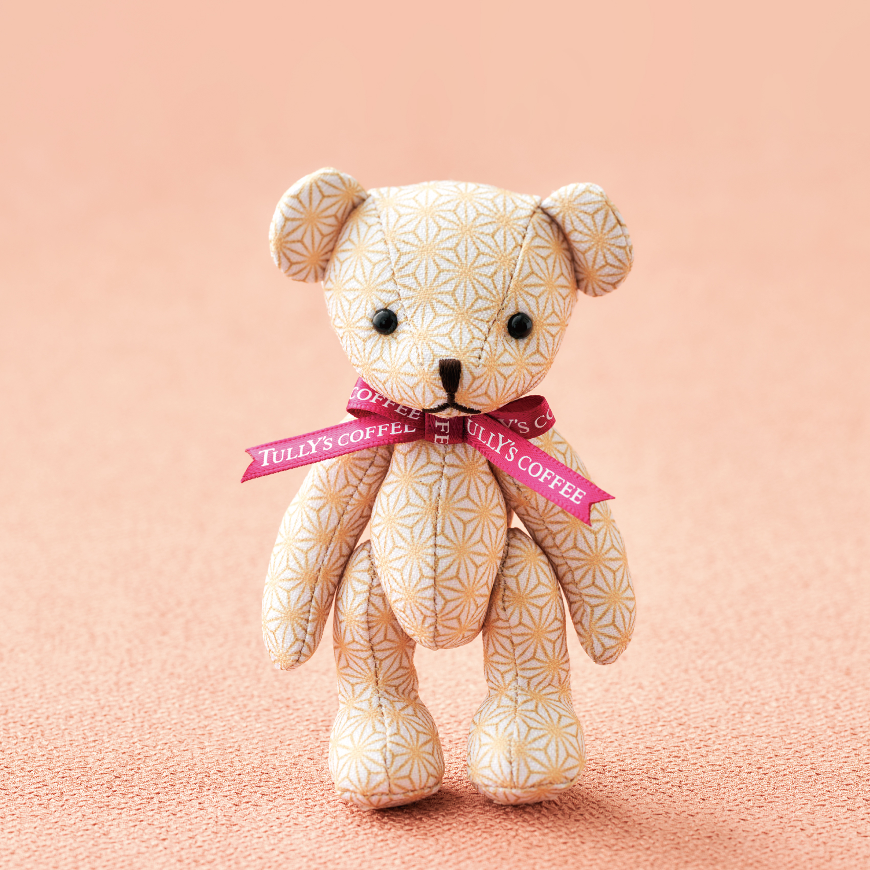 タリーズミニテディ“麻の葉”（白金）