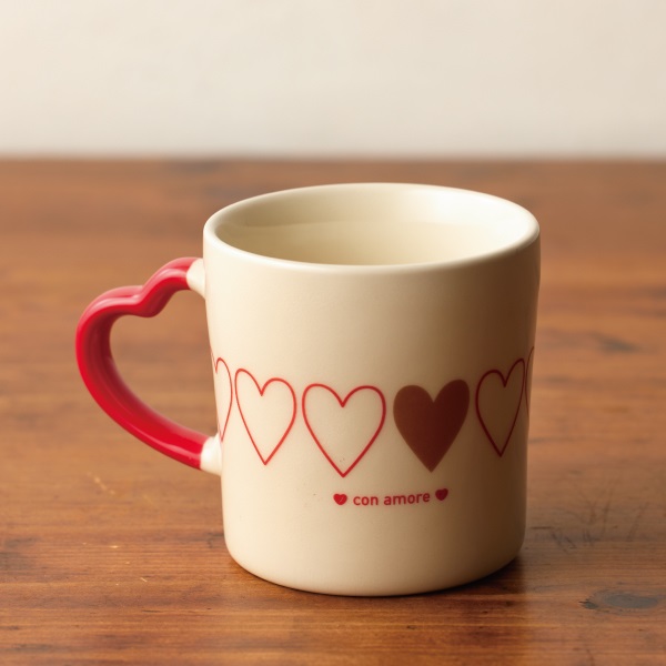 ハンドルハートマグ