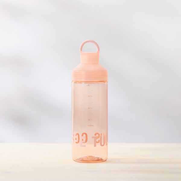【NEW】ウォーターボトル（クリアピンク）
