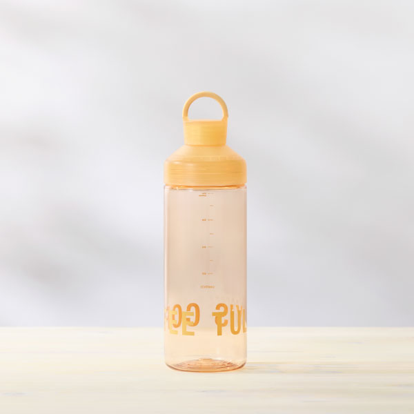 【NEW】ウォーターボトル（クリアオレンジ）