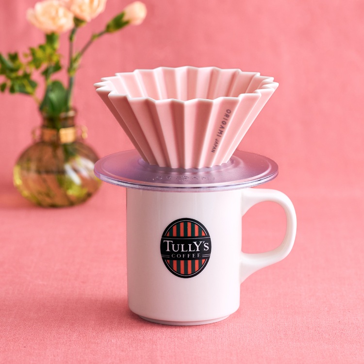 【セット】ORIGAMI ドリッパー S＆タリーズマグカップ （マットピンク）