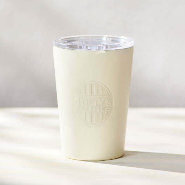 タリーズ ロゴカップタンブラー（ホワイト）