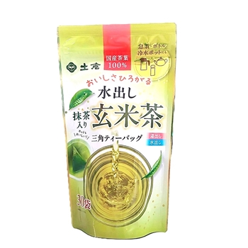 土倉 水出し抹茶入り玄米茶 ティーバック 30袋入