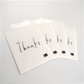  土熊 オリジナルミニ封筒（4枚セット）